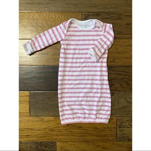 June and January OS stripped sleep gown (NWOT)